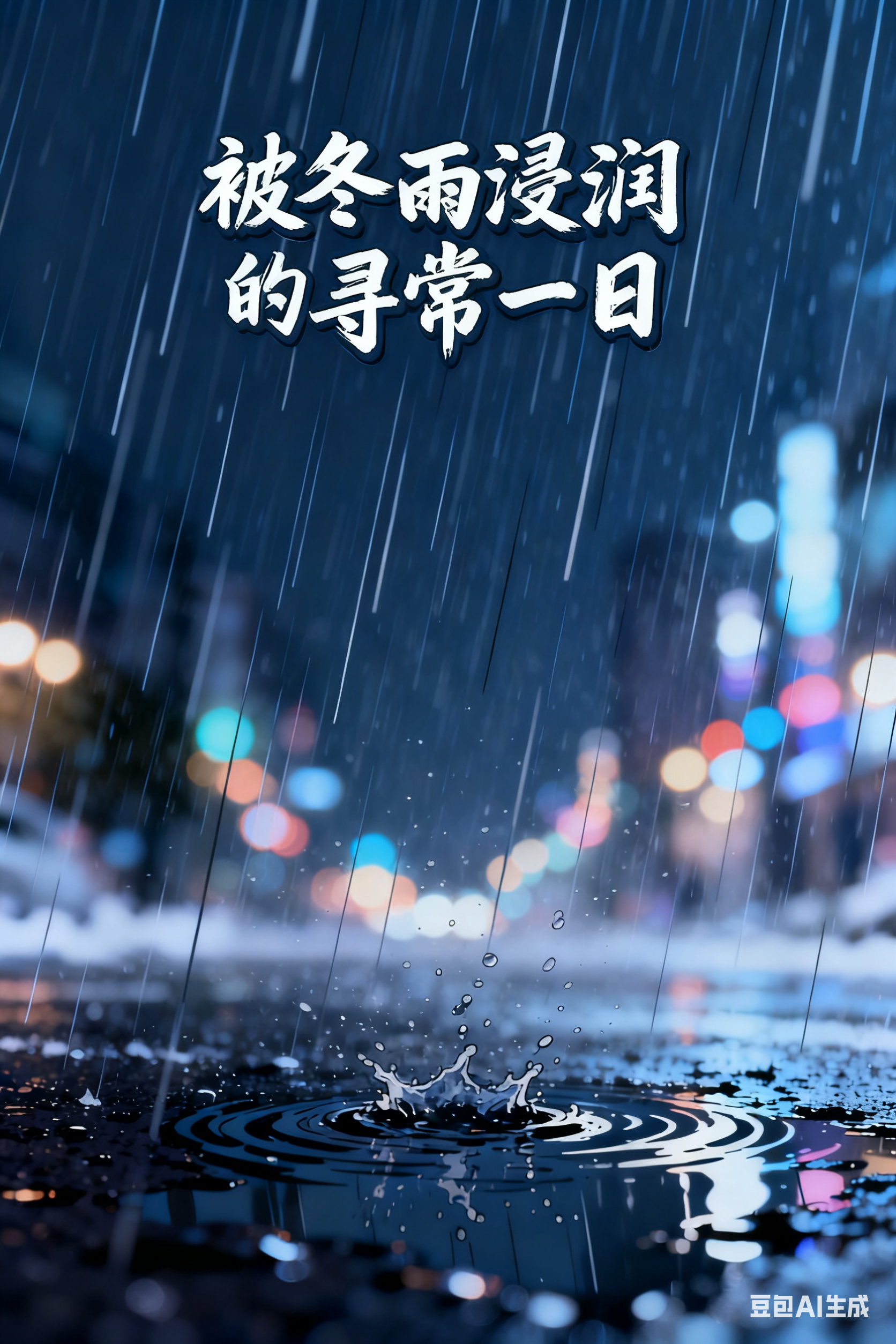 《冬雨》